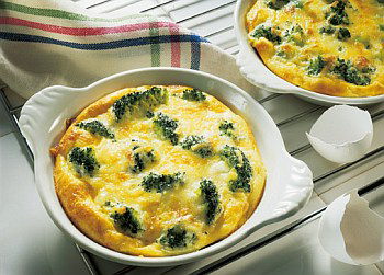 Rezept für Brokkoli-Flan